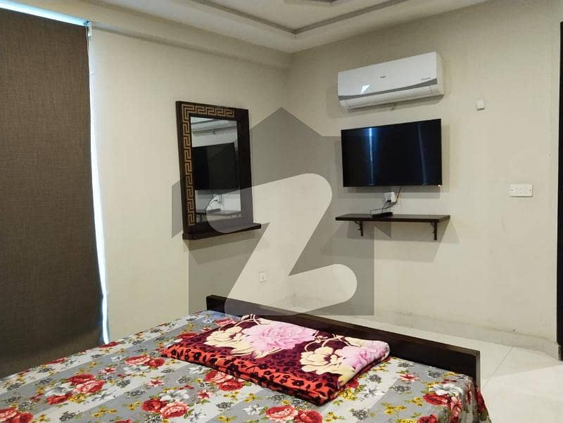 1 Bedroom Furnished Apartment For Rent In Tuilp Ext Block Bahria Town Lahore