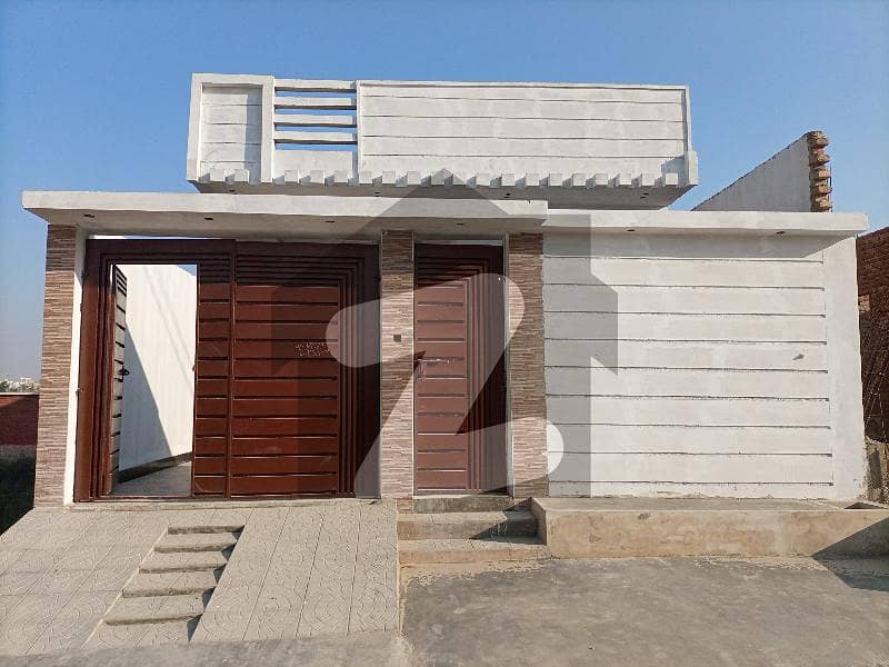 170 Sq Yards Brand New Single Story Bungalow Available For Sale.