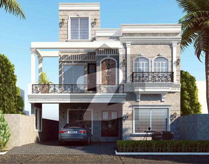 631 Main Boulevard Single Storey Gray Structure House Facing Morula Tariq Jameel House For Sale