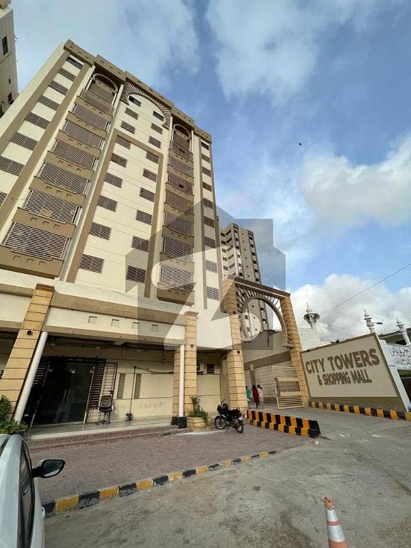 سٹی ٹاور اینڈ شاپنگ مال یونیورسٹی روڈ کراچی میں 2 کمروں کا 3 مرلہ فلیٹ 33 ہزار میں کرایہ پر دستیاب ہے۔