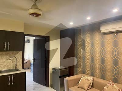 One Bed Furnished Apartment For Sale In Sector C Near Grand Mosque Bahria Town Lahore