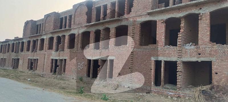 3 Marla Double Apartment (Structure) with Easy Instalment Plan at Edenabad Lahore
