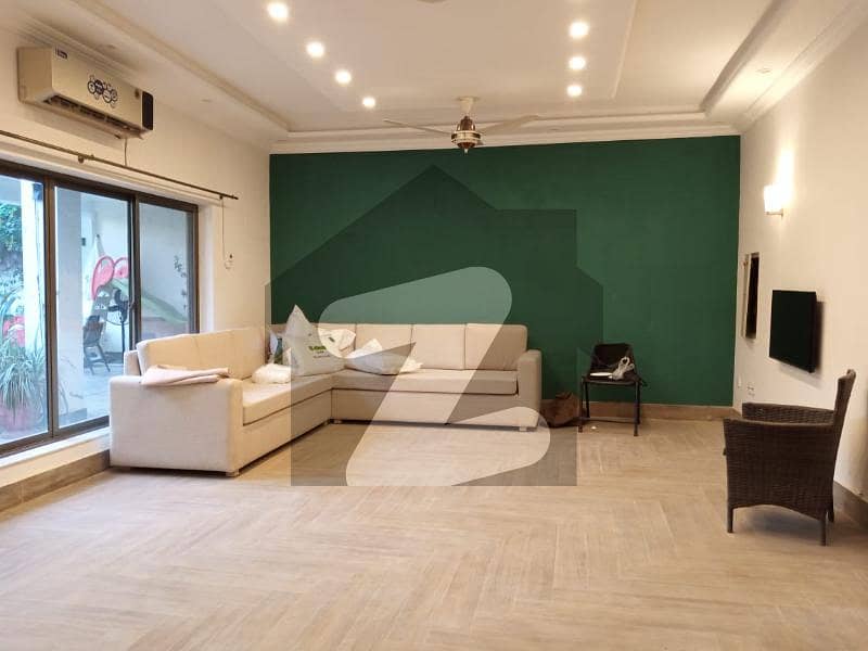 Ground Portion Fully Furnished  For Rent In F-7\4