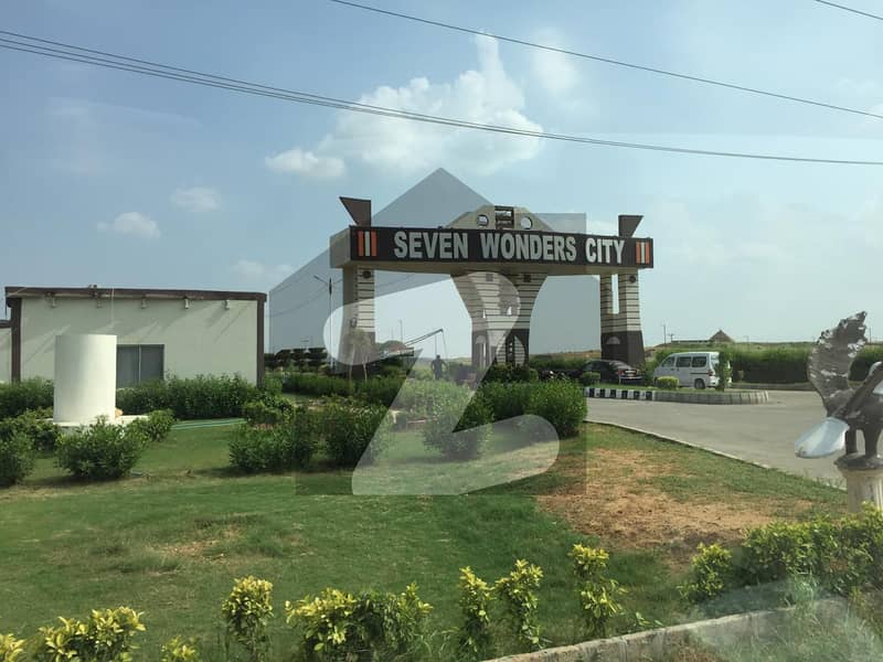 300 Square Yards Residential Plot In Seven Wonders City Best Option