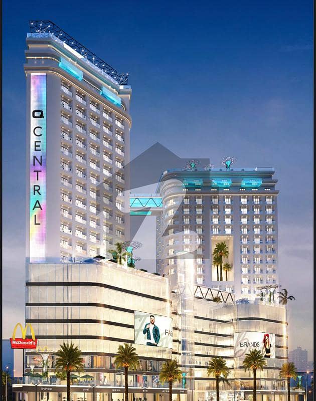 Facing Lobby Shop For Sale On Easy Installments In Central Block Bahria Orchard