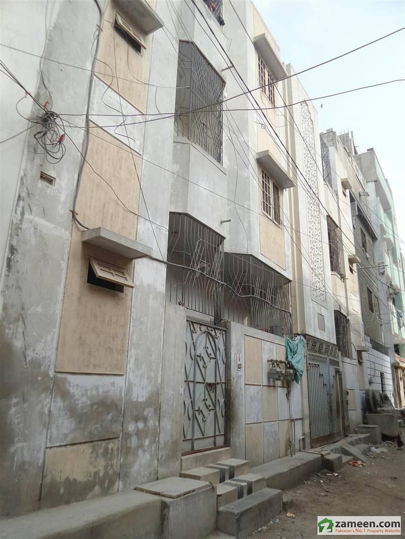 Ground 2 Storey House For Sale Akhtar Colony, Jamshed Town, Karachi