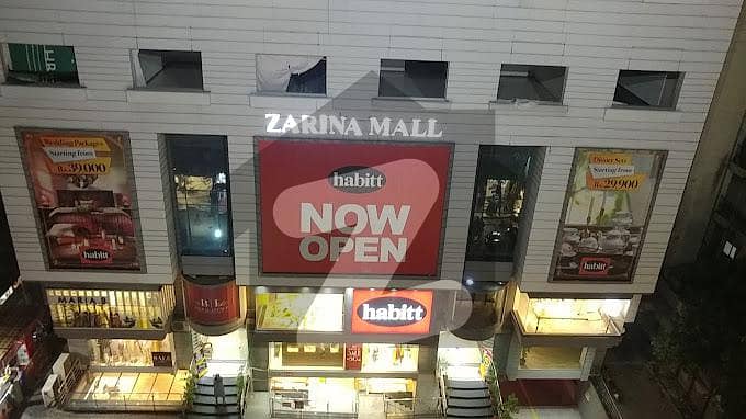 100 Sq. ft Shop Available For Rent In Zarina Mall Liberty Market