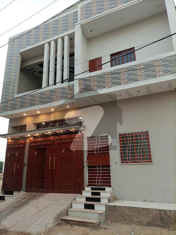 155 Sq Yards Brand New Double Storey Bungalow Available For Sale