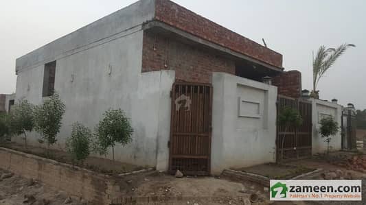 10 Marla - 3 Side Corner House Front Grey Structure For Sale