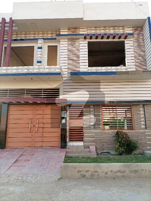 200 Sq Yards New Double Storey Bungalow Available For Sale.