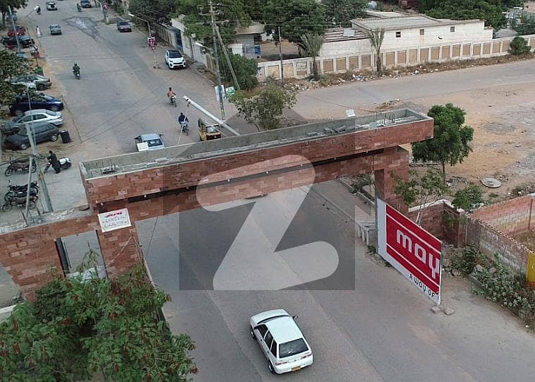 گلشنِ معمار گداپ ٹاؤن,کراچی میں 6 مرلہ رہائشی پلاٹ 1.15 کروڑ میں برائے فروخت۔