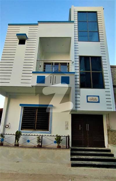 84 Sq Yard Double Storey Leased Brand New House For Sale In Malir Society
