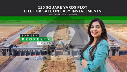 125 Square Yards Plot File For Sale On Easy Installments In Bahria Town Karachi 2