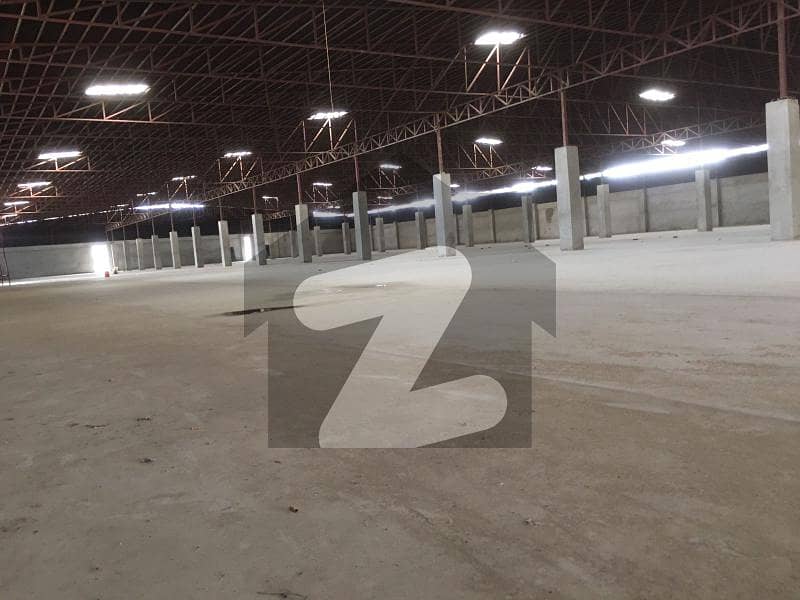 Brand New Prime Location Main Road Facing Of Super High Huge Warehouse Available For Rent In Scheme 33 Near Jan Japan Motors