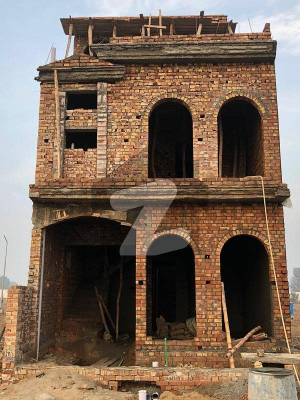 Al Hadi Homes Newly Build Up House For Sale In Maryam Town Main Ray Wind Rod Lahore Available For Monthly Installment Payment Plan Possession In Six Months