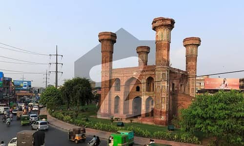 Corner Shop Hajveri Tower In Basement with Rental Income 15k Chuburji Chowk Lahore