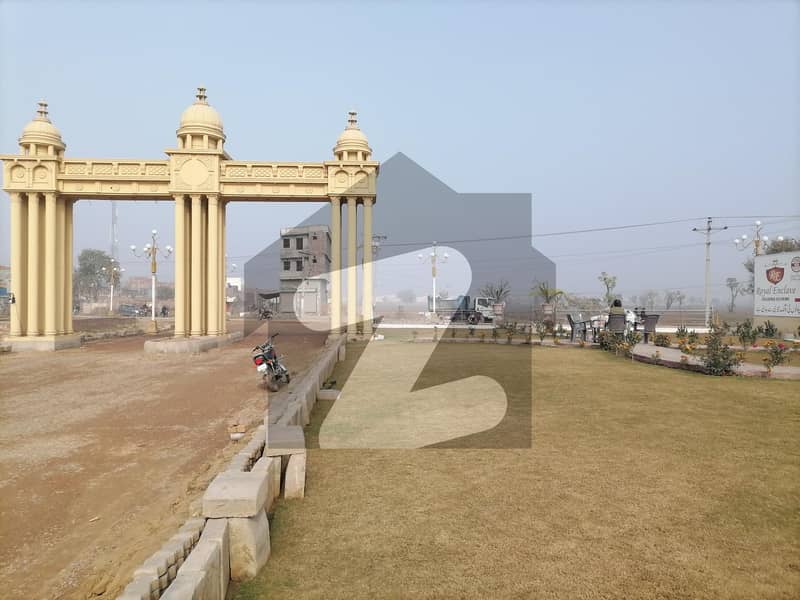 12 Marla Plot File Ideally Situated In Royal Enclave Housing Society