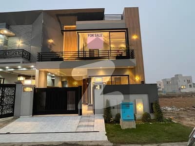 5 Marla Brand New House For Sale In Dha 9 Town In Very Hoy Location Likeat Luxury