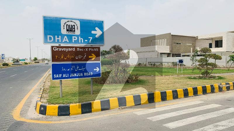 4 Marla Commercial Plot Best Location For Sale In Dha Phase 7 Sector Q