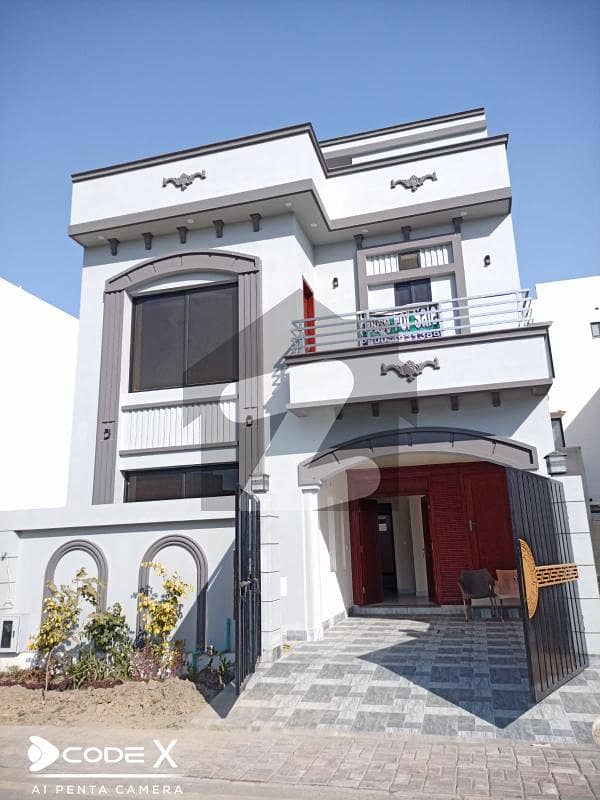 5 Marla Brand New House For Sale In Dream Gardens G Block, Lahore.