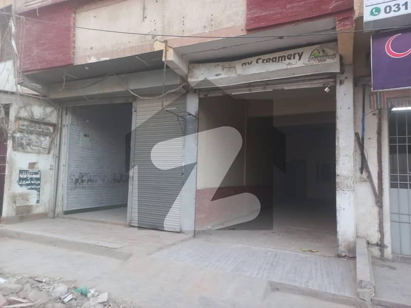 Prime Location In Saadi Town Of Karachi, A 100 Square Feet Shop Is Available