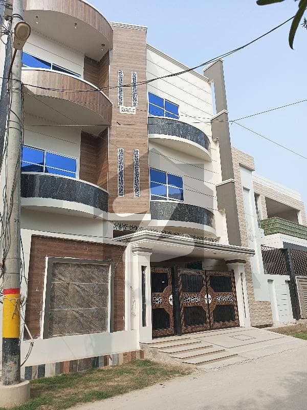 Allama Iqbal Avenue 7 Marla Trible Storey  + Basement Contraction  A+ Material Kothi For Sale