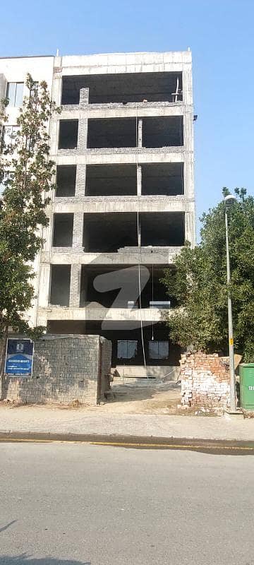 5m Grey Structure 7 Storey Plaza For Sale Sector F, Bahria Town Lahore.
