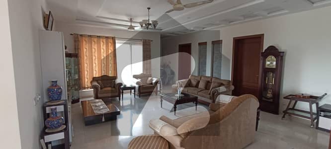 A Beautiful 2 Kanal House with Upper Portion Is Available for Rent