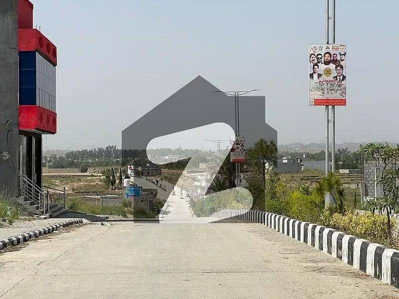 خیبر سٹی حسن ابدال میں 1 کنال رہائشی پلاٹ 48 لاکھ میں برائے فروخت۔