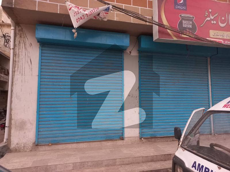 10 X 25 Brand New Shops For Sale On Mehmoodabad Double Road