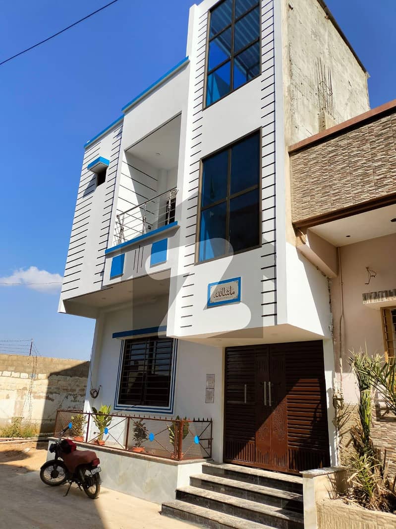 80 Square Yards House For sale In Al Amin Society