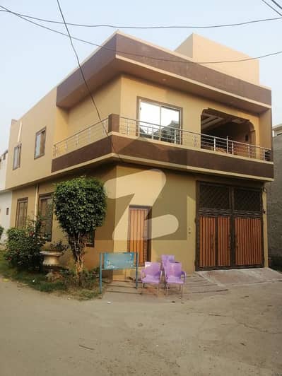 5 Marla Double Storey Modern Design Corner House For Sale in Al Ghani Garden Lahore.