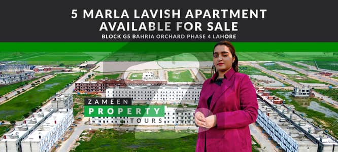 5 Marla Flat With Half Payment Only In Bahria Orchard Phase 4 Lahore