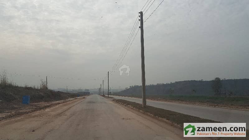 Best Location 4 Marla Commercial Plot For Sale On Main DHA Express Way