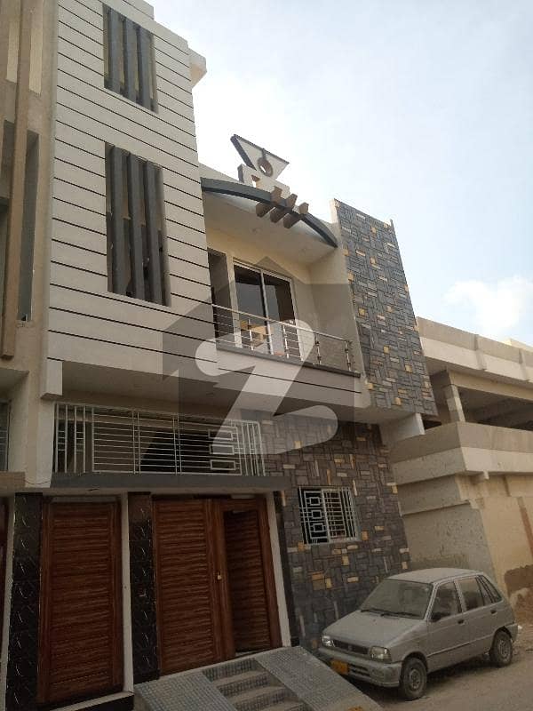 BRAND NEW 110 SQY CORNER DOUBLE STORY HOUSE FOR SALE IN MODEL COLONY NEAR MALIR CANT CHECK POST 1