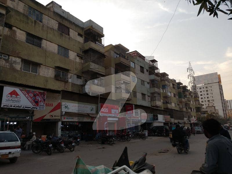 2 Beds Dd, Semi Furnished 3 Side Corner, West And Main Rashid Minhas Road Facing