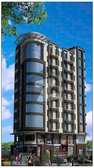 415 Square Feet 1 Bed Apartment Hot Location In Infinity Tower Murree Road