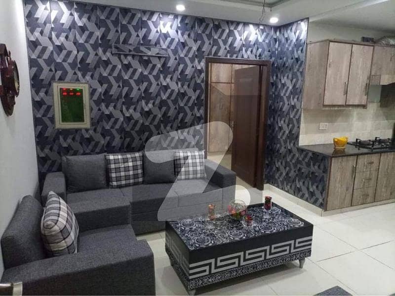 1 BED LUXARY FURNISHED APPARTMENT FOR RENT IN JASMINE BLOCK BAHRIA TOWN LAHORE