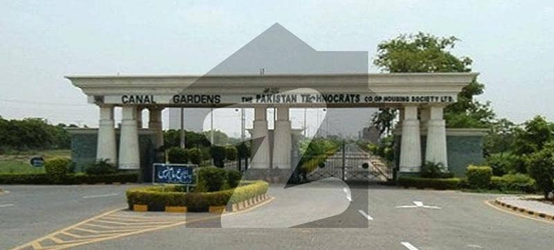 4 Marla Plot For Sale In B Block Canal Garden Lahore