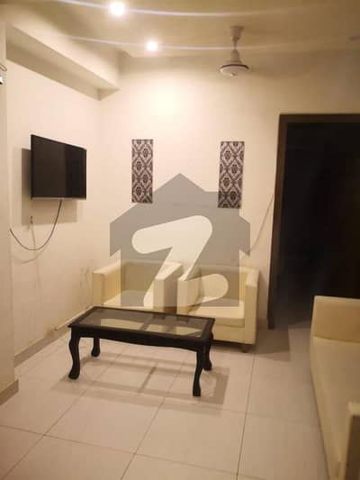 E-11 One bed full furnished apartment available for rent in Karsaz Tower near Kfc