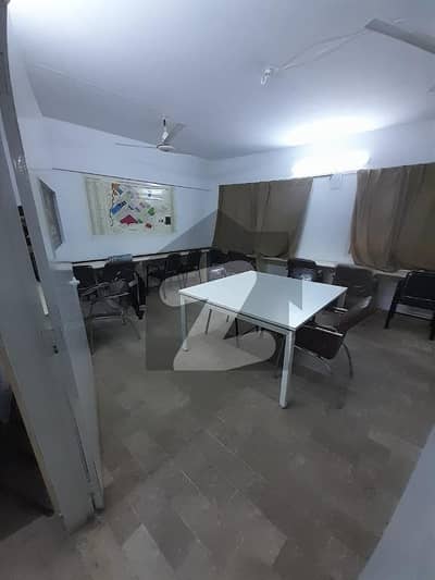 3 Big Rooms, 2 Wash Room, 1 Kitchen Fully Furnished Office Available For Rent.