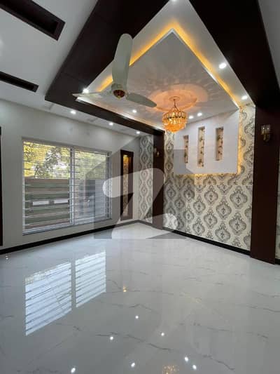 10 Marla Brand New Lavish Designer House With Solid Contraction In Secter C Bahria Town Lahore