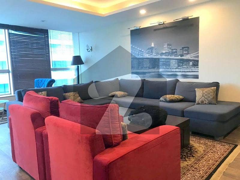 Furnished Margalla Facing 3 Bed Flat In The Centaurus Tower A For Rent