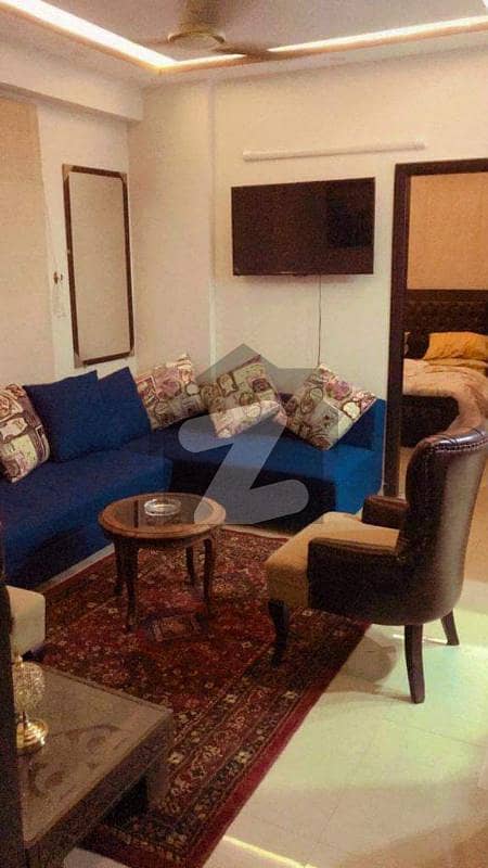 One Bed furnished luxury Apartment for Rent at Prime location of Gulberg Greens Islamabad