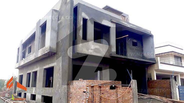 5 Bad 10 Marla Corner Gharry Structure House For Sale Facing 2 kanal House In DHA Phase 5