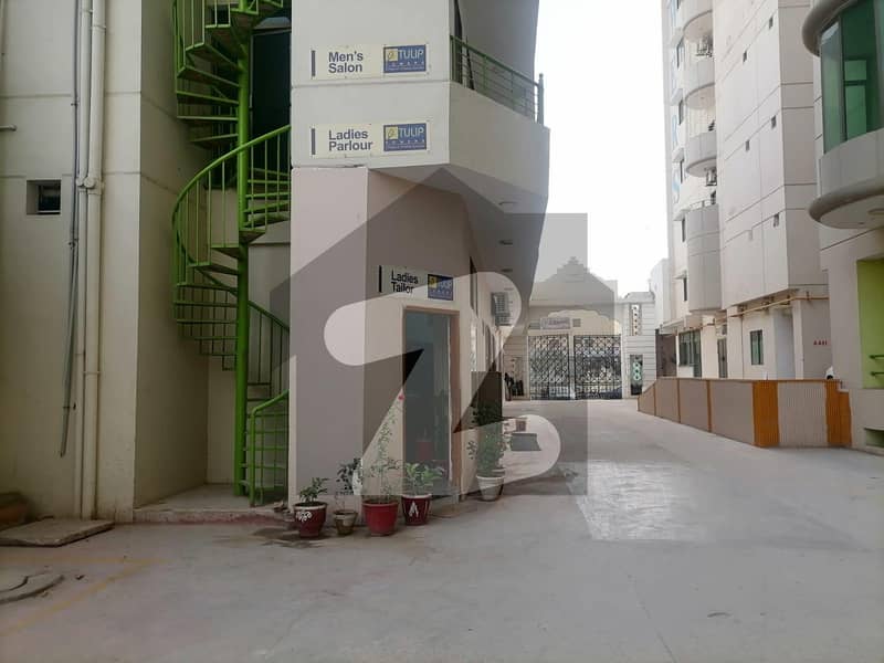 A Well Designed Corner Flat Is Up For rent In An Ideal Location In Karachi