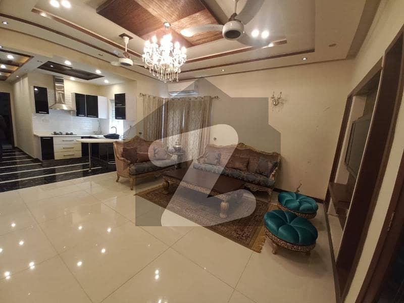 15 Marla Modern Full Furnished House For Rent With Lowest Budget Beautiful Front Elevation On Good Location DHA Phase 5