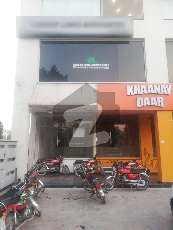 450 Sq Ft Ground Floor Shop For Rent Near Surahi Chowk Bahria Town Lahore