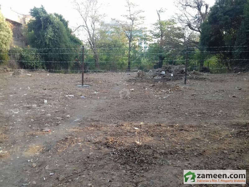 Residential Corner Plot With One Kanal Extra Land Is Available For Sale