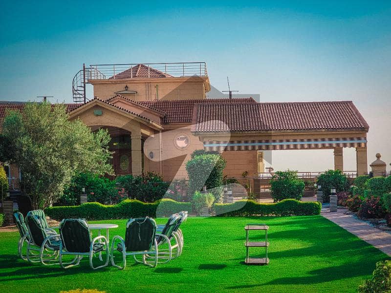 110 Marla Marvelous Farm House Is Available For Sale In Bani Gala